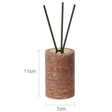 Aurello Red Travertine Bathroom Accessories Collection – Natural Stone Spa Luxury | Vintage Bathroom Décor