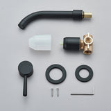 Aureva LuxaWall Elite – Brushed Gold Concealed Wall-Mount Bathroom Faucet