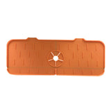 SplashGuard Sink Mat – Silicone Faucet Splash Protector | Water-Absorbing Countertop Drying Pad