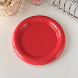 Skandelle Ceramic Dinner Plate – Nordic Minimalist Serving Plate | Modern Thick-Rim Tableware