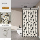 Vellanti Extendable Shower Rod – Drill-Free Aluminium Curtain Rail | Adjustable Bathroom Divider & Drying Rack