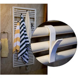 Auralyn RadiDry Radiator Hooks – Space-Saving Towel & Clothing Drying Holders for Bathroom, Kitchen & Bedroom | No-Drill Eco-Friendly Radiator Organiser