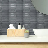 MetroTile Peel & Stick Wall Panels – Waterproof PVC Splashback Tiles | Modern Self-Adhesive Décor