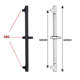 Elevare SlideRail Shower Set – Adjustable Stainless Steel Handheld Shower System | Modern Water-Saving Bathroom Upgrade