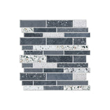 MarbleVogue Peel & Stick Tiles – Black & White Marble Wall Decals | Waterproof PVC Home Upgrade Stickers