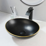 Veloura Oval Countertop Basin – Gloss Ceramic Vessel Sink | Modern Luxury Bathroom Wash Basin