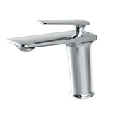 Veloura Luxe Basin Mixer Tap – Contemporary Brass Bathroom Faucet | Premium Hot & Cold Single Lever Design