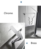 Aurelia Tower Basin Mixer – Brushed Gold Vessel Sink Faucet | Luxury Tall Bathroom Tap