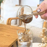 CrystalSquare Heat-Resistant Glass Cup – Clear Square Tumbler with Lid & Straw | Reusable Drinking Glass | Contemporary Home Drinkware