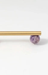 Marbelle Brass & Marble Cabinet Handles – Scandinavian Luxury Drawer Pulls | Modern Furniture Hardware