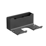 AeroNest No-Drill Hair Dryer Organiser – Dual-Layer Wall Storage Rack | Space-Saving Bathroom Styling Holder