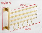 WoodSteel Paper Towel Holder Stand – Solid Wood & Stainless Steel Countertop Organiser | Modern Kitchen & Bathroom Storage