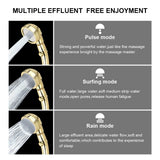 AquaFlex 360 Handheld Shower Head – 3 Spray Modes, Rotating Chrome Design & Water-Saving Performance
