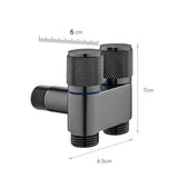 HydroSplit DualFlow Pro Valve – Dual Outlet Wall-Mount Water Splitter