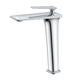 Veloura Luxe Basin Mixer Tap – Contemporary Brass Bathroom Faucet | Premium Hot & Cold Single Lever Design
