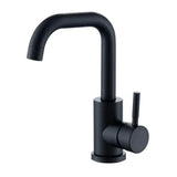 OnyxFlow Swivel Basin Mixer – Black Nickel Bathroom Faucet | 360° Stainless Steel Sink Tap
