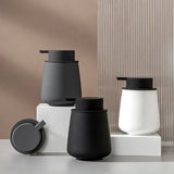 Veloura CasaCeram Refillable Soap Dispenser – Premium 300 ml Ceramic Pump Bottle for Bathroom & Kitchen
