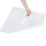 AquaGrip Non-Slip Shower Mat – Quick-Drain PVC Bath Safety Mat | Secure Suction Grip Design