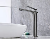 Veloura Luxe Basin Mixer Tap – Contemporary Brass Bathroom Faucet | Premium Hot & Cold Single Lever Design