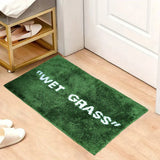 Verdanova Plush Grass Rug – Soft Non-Slip Green Floor Mat | Modern Nature-Inspired Home Décor