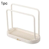 AquaNest Sink Organiser – Removable Sponge & Cloth Drying Holder | Ventilated Kitchen & Bathroom Storage