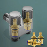 HydroSplit DualFlow Pro Valve – Dual Outlet Wall-Mount Water Splitter