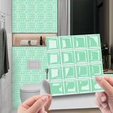 MosaicGlow Peel & Stick Tiles – 3D Waterproof Wall Stickers | Decorative PVC Mosaic Panels for Kitchens & Bathrooms