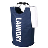 AquaVault XL Laundry Basket – Waterproof Foldable Hamper | Large-Capacity Home Storage Solution