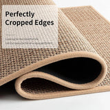 TerraWeave Kitchen Runner Rug – Washable Non-Slip Floor Runner | Faux Sisal Modern Design