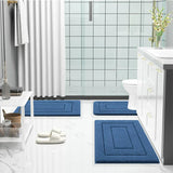 CloudSoft Luxe Bath Mat – Ultra Absorbent Microfibre Bathroom Rug | Non-Slip Quick-Dry Comfort Mat