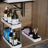 GlideNest Slim Rolling Storage Cart – Ultra-Narrow 4-Tier Organiser for Bathroom, Kitchen & Utility Spaces