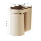 PureNest AquaDock Toothbrush Holder Set – Wall-Mounted Toothbrush & Cup Organiser with No-Drill Installation