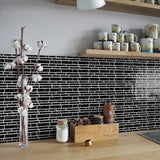 MarbleVogue Peel & Stick Tiles – Black & White Marble Wall Decals | Waterproof PVC Home Upgrade Stickers
