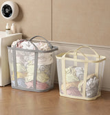 AirNest Foldable Laundry Basket – Breathable Mesh Storage Hamper | Portable Family Organiser