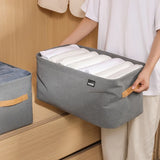 ClosetNest Foldable Clothing Organizer – Wardrobe Storage Organizer | Maximize Closet Space | Reinforced Fabric Storage Bin