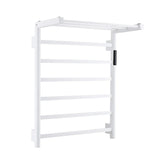 Auréline Smart Heated Towel Rail – WiFi Electric Towel Warmer | Luxury Brushed Gold Bathroom Heater