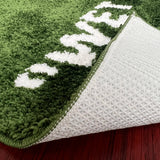 Verdanova Plush Grass Rug – Soft Non-Slip Green Floor Mat | Modern Nature-Inspired Home Décor