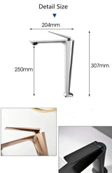 Aurelia Tower Basin Mixer – Brushed Gold Vessel Sink Faucet | Luxury Tall Bathroom Tap