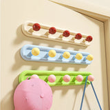 VivaPop Suction Wall Hooks – Colourful Drill-Free Bathroom & Kitchen Hangers | Modern Ball Design Storage Hooks