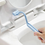 Cleanova EdgeSweep Toilet Brush – Curved Deep-Clean Bathroom Brush with Ergonomic Handle | Precision Rim & Corner Cleaner