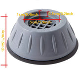 QuietGrip Anti-Vibration Pads – Non-Slip Washer & Furniture Stabiliser Set | Shock-Absorbing Floor Protectors