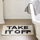 Veloursa Velvet Bath Rug – Absorbent Non-Slip Floor Mat | Modern European Home Décor