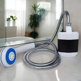 TrailFlow Portable Outdoor Shower Pump – Manual Camping & Travel Rinse System for Beach, Hiking & Pet Care