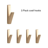 Eloria Sarihosy Luxury Matte Zinc Alloy Wall Hooks – Modern Black & Gold Coat, Towel & Accessory Hangers (1 or 5 Piece Set) | Premium Wall-Mounted Storage Solution