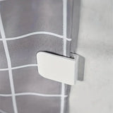 DryVault Shower Curtain Clips – Self-Adhesive Waterproof Curtain Holders for Bathrooms | No-Drill Splash & Wind Protection