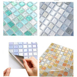 Luméra Glass Mosaic Panels – Waterproof 3D Peel & Stick Tile Decals | Luxury Kitchen & Bathroom Wall Covering