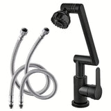 FlexJet 1080 Swivel Tap Extender – Dual Spray Faucet Arm | Multi-Angle Water Saving Attachment