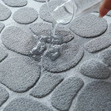 Veloura Haven L-Shaped Bath Rug – Ultra-Soft Absorbent Bathroom Mat | Non-Slip Corner Floor Runner