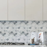 Arqstone 3D Tile Decals – Waterproof Peel & Stick PVC Wall Panels | Modern Kitchen & Bathroom Wall Covering