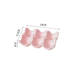 Céravie Ceramic Egg Storage Tray – Modern Refrigerator Egg Holder | Elegant Kitchen Organisation